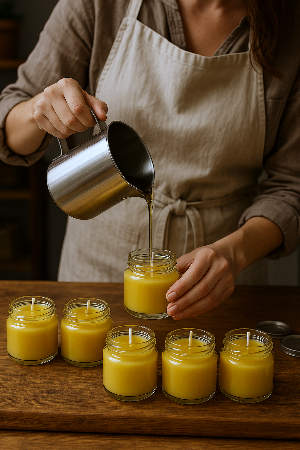 Candle Making Process