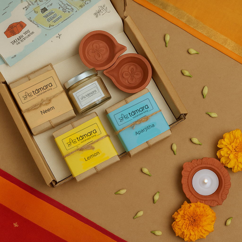 Beautifully wrapped sustainable gift box for personal occasions